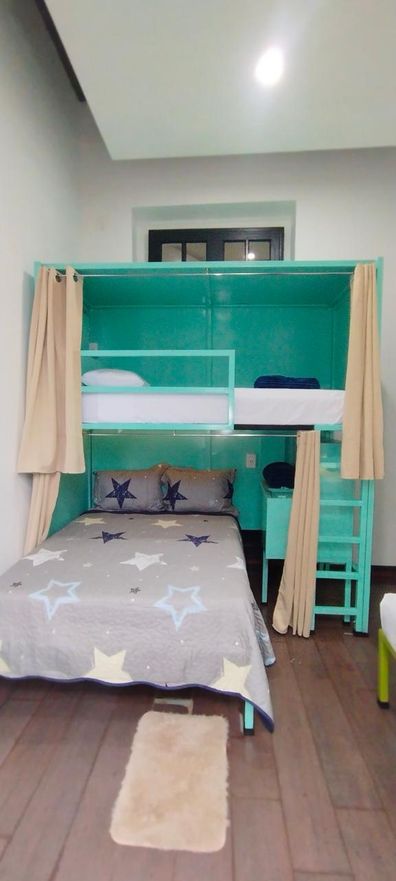 Vaquita Marina Private Room - Double bed plus two single beds for 4 people